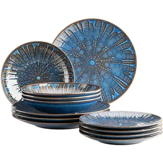 Mäser Aquamarine Tafelservice 12-tlg. blau