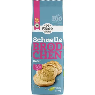 Bauckhof Schnelle Brötchen Hafer glutenfrei 500 g