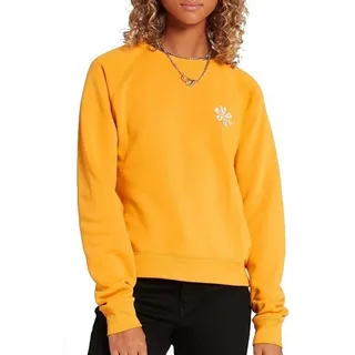 Volcom Damen Sweatshirt Truly Stokin Crew gelb - S