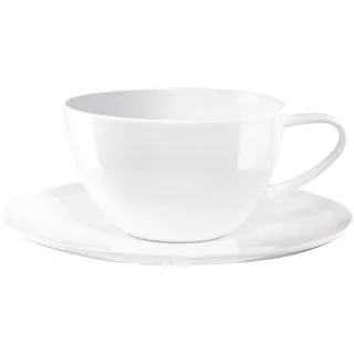 ASA 1965013 Atable Café au Lait Tasse, Porzellan, Weiß, 12.1 x 12.1 x 7.3 cm, 2 Einheiten