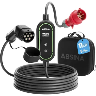 Absina Ladekabel Typ 2 mit einstellbarem Ladestrom