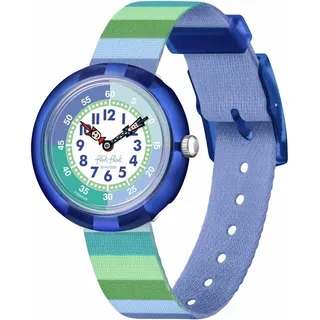 Flik Flak Stripy Green - ZFBNP226, Blau, blau, Armband