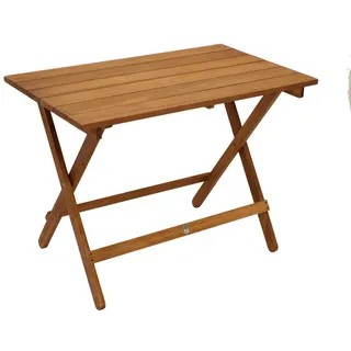 DEGAMO DANA Klapptisch 90 x 52 x 65 cm Braun