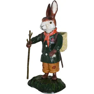 Osterhase Hase Gusseisen Ostern Osterdeko Figur Vintage Landhaus Osterfigur 23cm