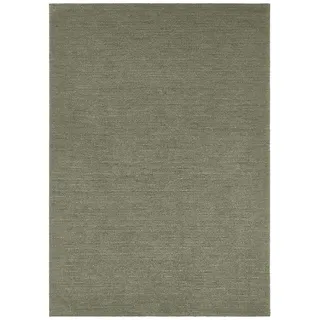 HANSE HOME Supersoft Kurzflor, Wohnzimmer-Teppich Modern, Einfarbig, Wohnzimmer, Küche Flur oder Schlafzimmer Moosgrün 200x290 cm