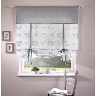 MY HOME »Louis« 1, Stk. tlg. halbtransparent, einseitig bedruckt