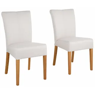 Home Affaire Esszimmerstuhl Queen Polsterstuhl beige 2er Set