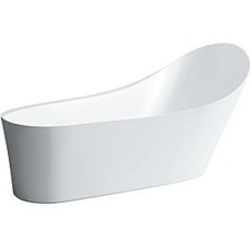 Bild Palomba Badewanne mit Whirlsystem, freistehend, 1800x960x540mm, ohne Unterwasserbeleuchtung, weiß,