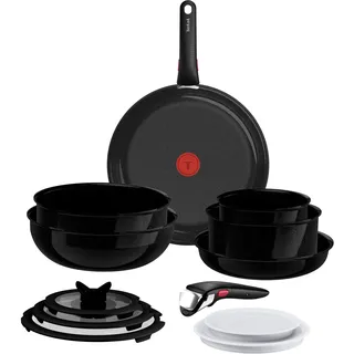 Tefal "Ingenio Excellence Keramik", schwarz, Pfannen, und Topfset 13 Stück(e)