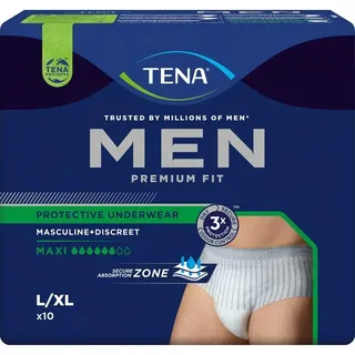 TENA Men Premium Fit Pants Maxi L/XL 10 St.