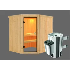 Bild von Sauna Lilja mit Ofen 3,6 kW Saunaofen,interne Steuerung|Auswahl der