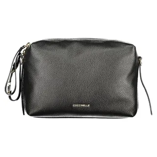 Coccinelle Damen Handtasche aus Leder in Schwarz E1U45150101_NE001 - Schwarz