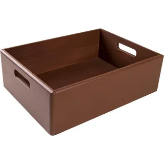 Creative Deco Aufbewahrungskiste 40 x 30 x 13 cm 1-tlg. braun