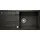 Metra XL 6 S links Einbau von Oben schwarz Drehknopfventil 1000 x 500 mm