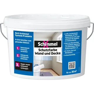 SchimmelX Schutzfarbe Wand und Decke 5 l