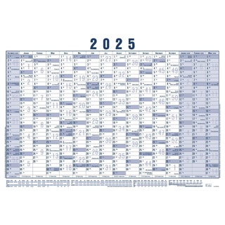 Zettler Plakatkalender 918 100x70cm 16 Monate VE=5 Stück gerollt 2025