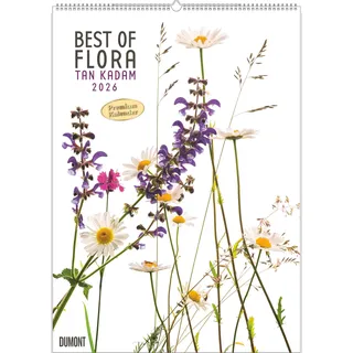 DuMont / DuMont Kalenderverlag Titel DUMONT Best of Flora 2026 – Blumen-Kalender 50 x 70 cm, Foto-Poster im Großformat von Tan Kadam für Kunst- & Pflanzenliebhaber