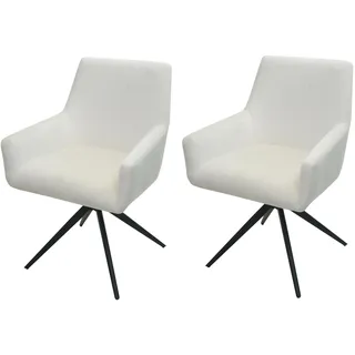 MCW Esszimmerstuhl L91 Textil Creme-Beige 2er-Set