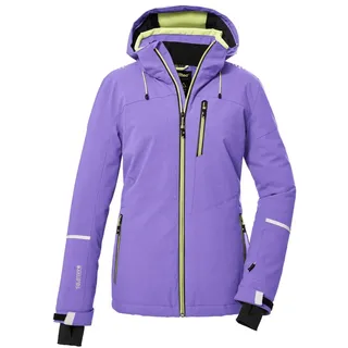 KILLTEC Damen Skijacke/Funktionsjacke mit abzippbarer Kapuze und Schneefang KSW 81 WMN SKI JCKT, lavendel, 46,