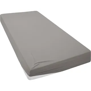 OTTO home Spannbettlaken Mikrofaser 140 x 200 cm grau