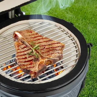 Keramischer Kamado-Grill - Vielseitig zum Grillen und Backen