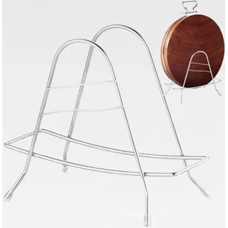 Schneidebrettständer – rostfreier, multifunktionaler Edelstahl-Organizer – Halter für Schneidebretter – für Küche, Zuhause, Theke, Schrank, Tischaufbewahrung, Kochherd, Kochgeschirr, Utensilien, Spatel