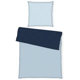 Tom Tailor Wendebettwäsche , Dunkelblau , Textil , Uni , 200x220 cm , pflegeleicht , Heimtextilien, Bettwäsche & Leintücher, Bettwäsche, Wendebettwäsche