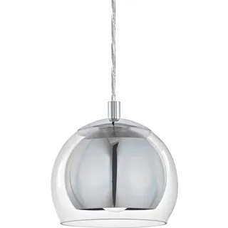 EGLO Rocamar 1-flg. 19 cm halbkugelförmig silber transparent