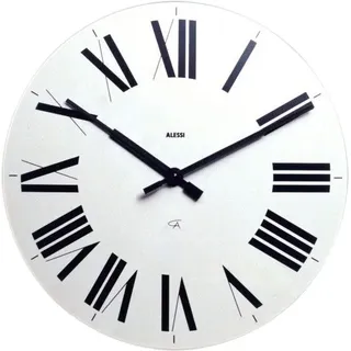 Alessi "Firenze" Wall Clock, White (Art.-Nr. 12 W, EAN 8003299295814) - Weiß