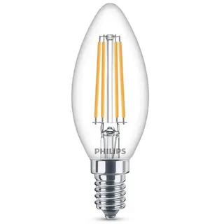 Philips LED-Lampe 6,5W E14 806 lm warmweiß