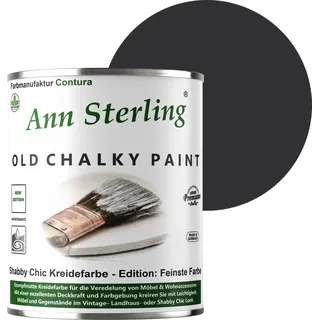 Ann Sterling Kreidefarbe Shabby Chic 750ml - Blacky - Schwarz