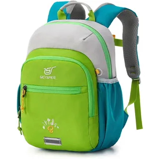 SKYSPER Kinderrucksack 8L Wanderrucksack für Kinder, Jungen und Mädchen, Rucksack mit Brustgurt Alltag Geschenk für Kinder Weihnachtsgeschenke