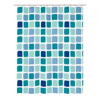 KLEINE WOLKE Duschvorhang Sonny 180 x 200 cm blau