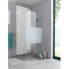 maw by GEO Walk-in-Dusche »Relax«, Breite 120 cm, Duschabtrennung, silberfarben