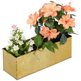 Relaxdays 13,5 x 40 x 12,5 cm Gold