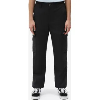 DICKIES - Hooper Bay Cargohose für Damen - Größe 26 - Schwarz