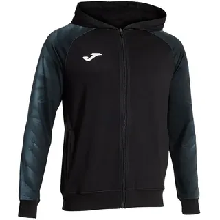 Joma Elite Xi Reißverschlusspullover - Black / Anthracite - XL