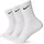 Crew Funktionssocken 3 Paar Weiß/Black 42-46