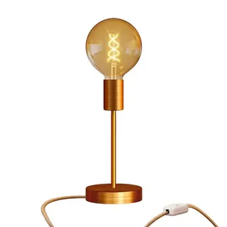 Creative Cables Alzaluce Globo Switch Tischlampe - Satin Copper - One Size