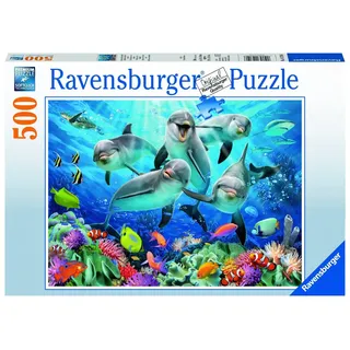 Ravensburger 14710 Puzzle Delfine im Korallenriff