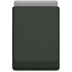Bild Matte PU Sleeve Case Hülle Tasche für MacBook Pro 14 Zoll - Grün