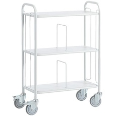 Bild von Etagenwagen 08-7463 weiß 80,0 x 38,0 x 110,0 cm