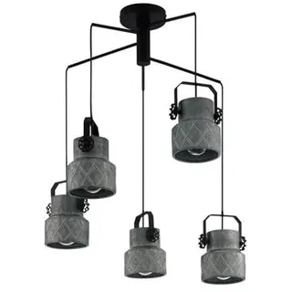EGLO HILCOTT CLUSTER 6XE27 ZINK