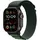 Watch Ultra 2 GPS + Cellular 44 mm Titaniumgehäuse schwarz Alpine Loop grün L