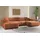 Eckcouch U form Wohnzimmer Couch Large 342cm Siena stoff Poso Kupfer Kupfer