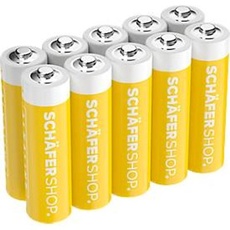 Schäfer Shop Select Alkaline-Batterien, Mignon AA, 1,5 Volt, 10 Stück