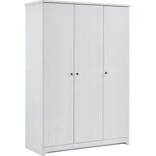 Arthur Berndt Kinderkleiderschrank Thilo 133 x 189 x 51 cm MDF-Fronten weiß