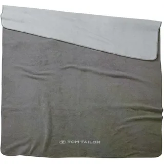 Tom Tailor Uni Kuscheldecke 150 x 200 cm Grau