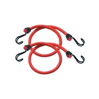 Master Lock Gepäckspanner Twin Wire 60 cm rot