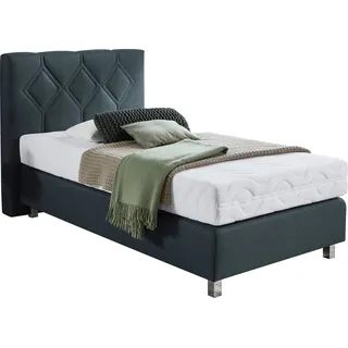 Westfalia Schlafkomfort Boxspringbett »Phönix«, grau